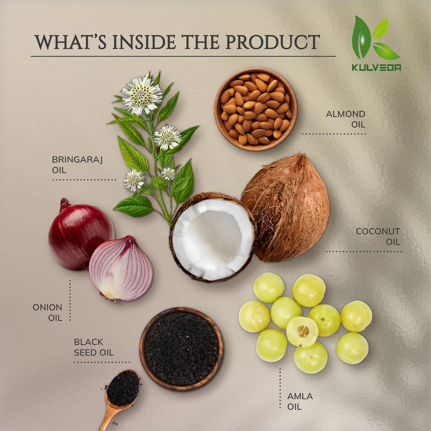 Onion Bhringa Hair Oil