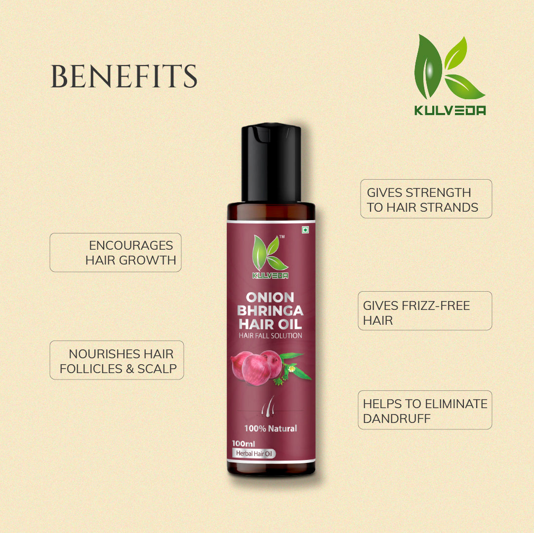 Onion Bhringa Hair Oil