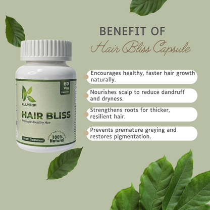 Kulveda Hair Bliss Capsule For Hair Growth