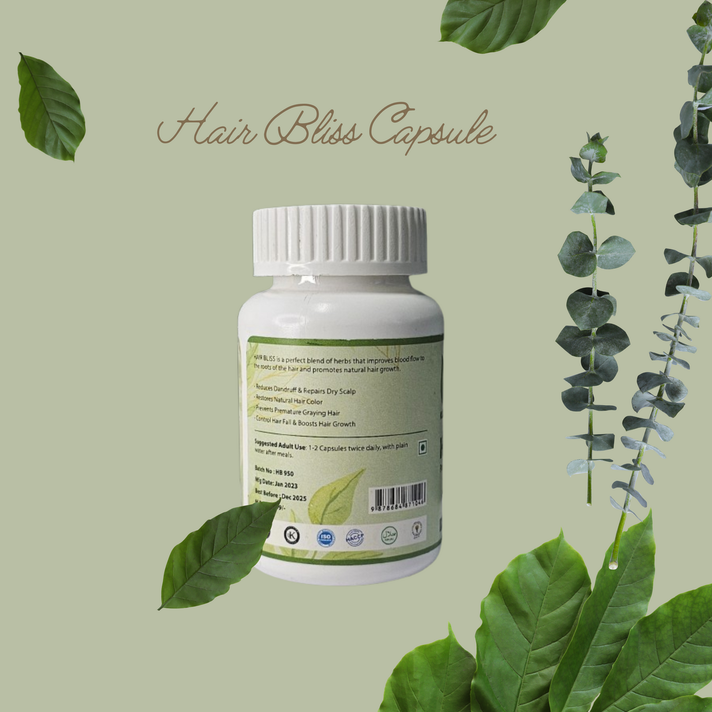 Kulveda Hair Bliss Capsule For Hair Growth