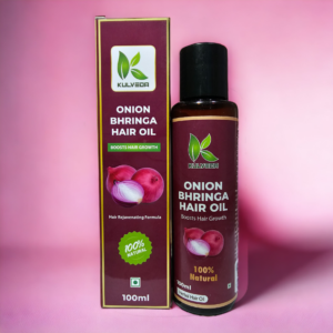 Kulveda Onion Bhringa Hair Oil For Hair Fall - 100ml